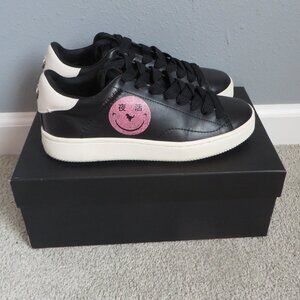 C101 With Rexy By Yeti Out Womens Sneakers Size 7 Black Leather #G4164